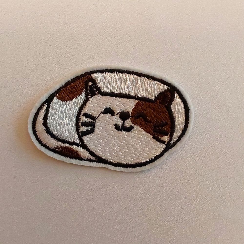 Cat Whimsy IRON ON Patch